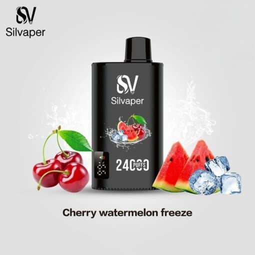 SilVaper Rocket 24000 Puffs cherry watermelon