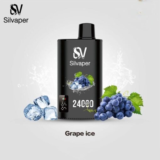 SilVaper Rocket 24000 Puffs grape ice