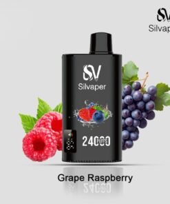 SilVaper Rocket 24000 Puffs grape raspberry