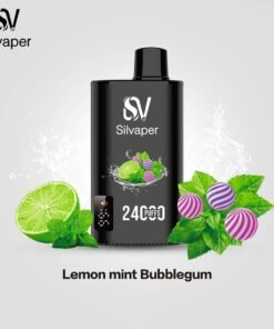 SilVaper Rocket 24000 Puffs lemon mint bubble gum