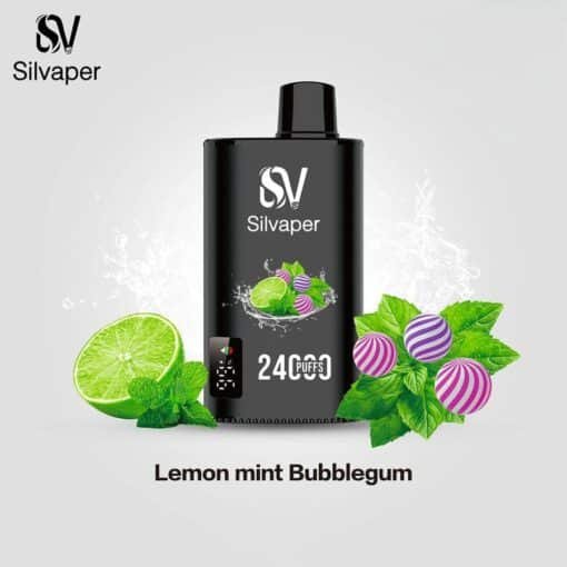 SilVaper Rocket 24000 Puffs lemon mint bubble gum