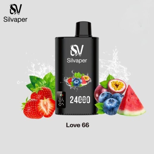 SilVaper Rocket 24000 Puffs love 66