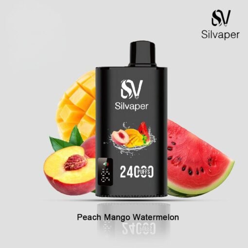SilVaper Rocket 24000 Puffs peach mango watermelon e1746969296134