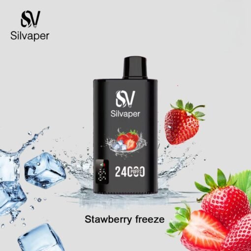 SilVaper Rocket 24000 Puffs strawberry freeze