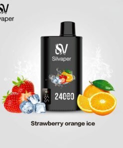 SilVaper Rocket 24000 Puffs strawberry orange