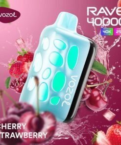 Vozol Rave 40000 Puffs Disposable Vape cherry strawberry