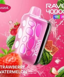 Vozol Rave 40000 Puffs Disposable Vape strawberry watermelon