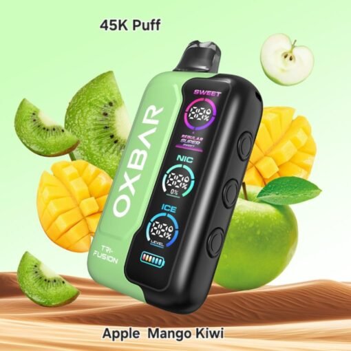 OXBAR Tri-Fusion 45K Puffs apple mango kiwi