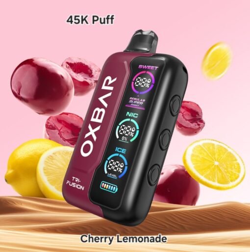 OXBAR Tri-Fusion 45K Puffs cherry lemonade