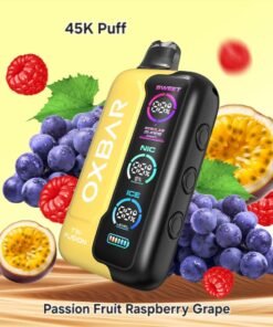 OXBAR Tri-Fusion 45K Puffs passion fruit raspberry