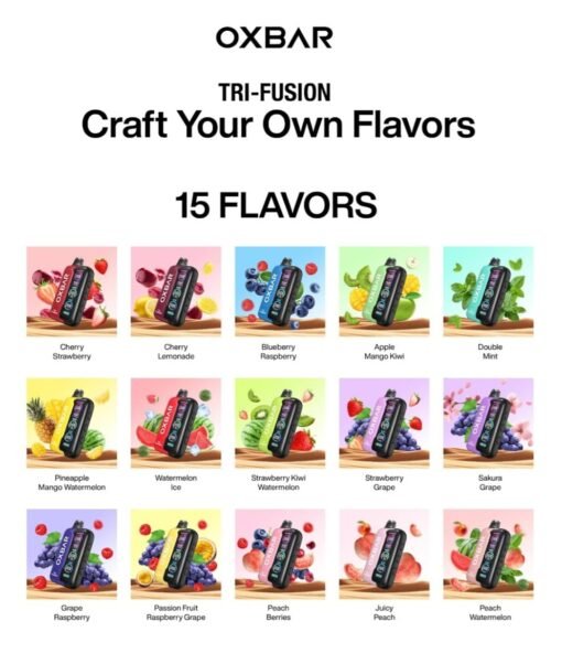 OXBAR Tri-Fusion 45K Puffs