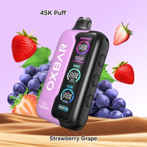 OXBAR Tri-Fusion 45K Puffs strawberry grape
